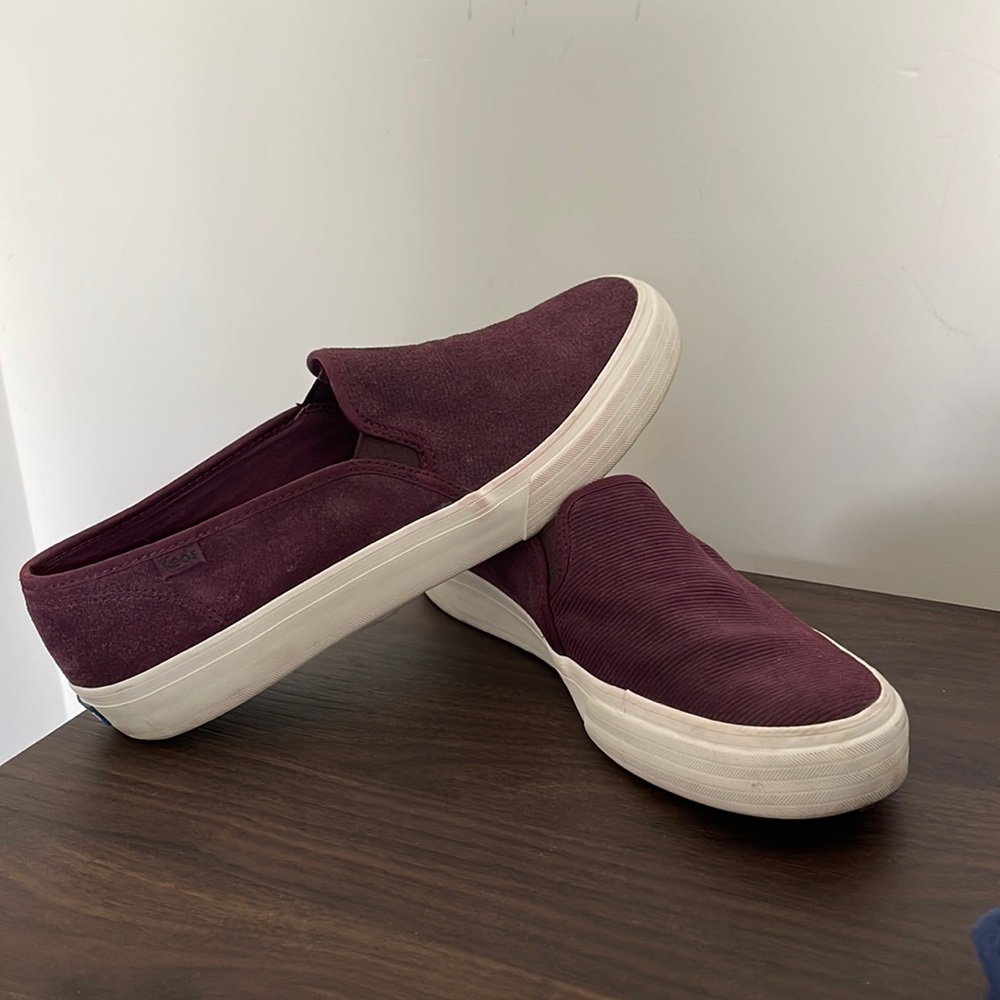 Keds slip on suede sneaker